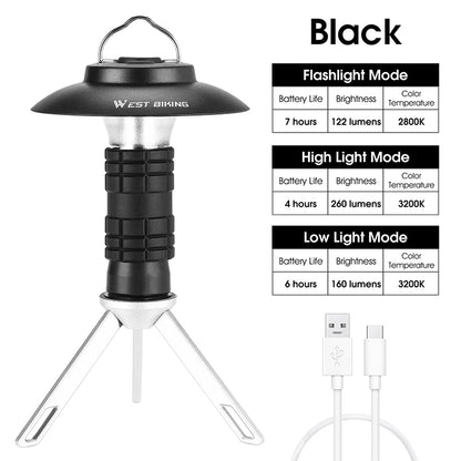 3-in-1 Multifunction Camping Light