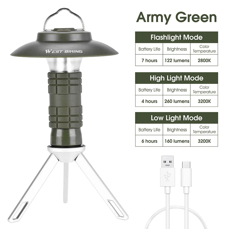 3-in-1 Multifunction Camping Light